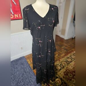 VTG Citi Dress Layered Dress Large